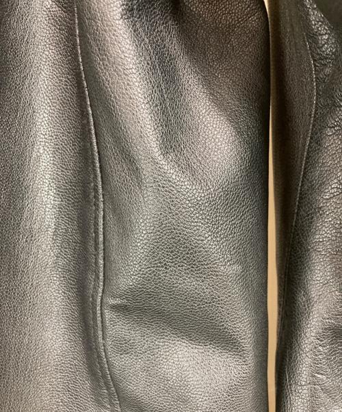 JOURNAL STANDARD（ジャーナルスタンダード）JOURNAL STANDARD (ジャーナルスタンダード) ゴートレザー カーコート ブラック サイズ:Mの古着・服飾アイテム