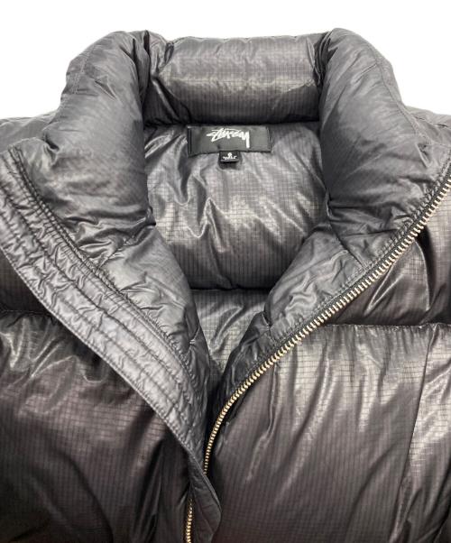 stussy（ステューシー）stussy (ステューシー) Down Puffer Parachute Ripstop ブラック サイズ:Sの古着・服飾アイテム