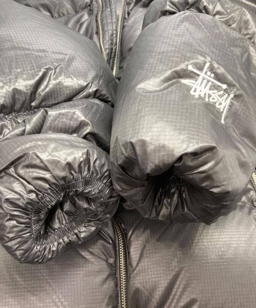 stussy（ステューシー）stussy (ステューシー) Down Puffer Parachute Ripstop ブラック サイズ:Sの古着・服飾アイテム