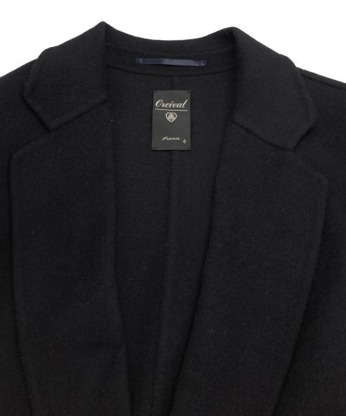 ORCIVAL（オーシバル）ORCIVAL (オーシバル) ウールリバーダブルブレストコート MEN ネイビー サイズ:4 未使用品の古着・服飾アイテム