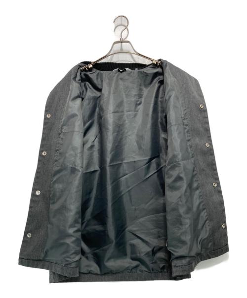 FORTY PERCENT AGAINST RIGHTS（フォーティー パーセント アゲインスト ライツ）FORTY PERCENT AGAINST RIGHTS (フォーティー パーセント アゲインスト ライツ) 刺繍スタジャン グレー サイズ:Mの古着・服飾アイテム