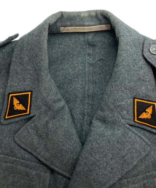 VINTAGE MILITARY（ヴィンテージ ミリタリー）VINTAGE MILITARY (ヴィンテージ ミリタリー) ウールミリタリージャケット グレー サイズ:56の古着・服飾アイテム