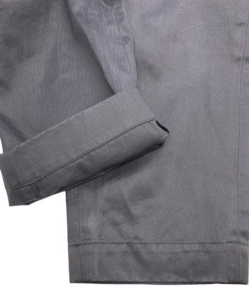 WTAPS（ダブルタップス）WTAPS (ダブルタップス) TUCK TROUSERS COTTON TWILL ネイビー サイズ:2の古着・服飾アイテム