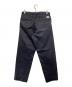 WTAPS (ダブルタップス) TUCK TROUSERS COTTON TWILL ネイビー サイズ:2：8000円