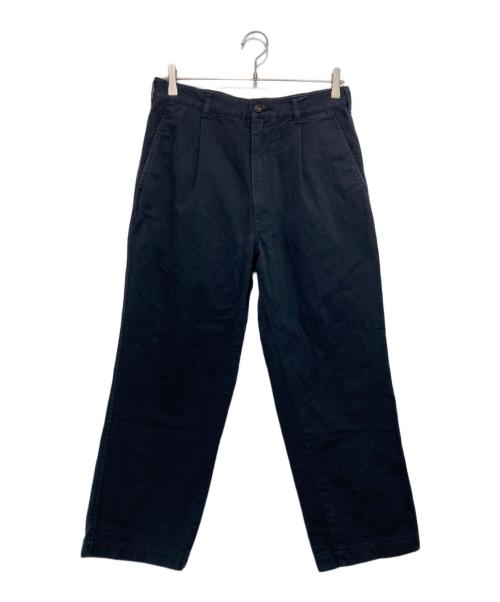 COMME des GARCONS HOMME（コムデギャルソン オム）COMME des GARCONS HOMME (コムデギャルソン オム) 1タックテーパードパンツ ネイビー サイズ:Sの古着・服飾アイテム