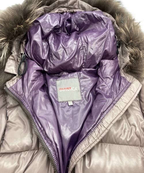 DUVETICA（デュベティカ）DUVETICA (デュベティカ) KAPPA ダウンコート パープルグレー サイズ:38の古着・服飾アイテム