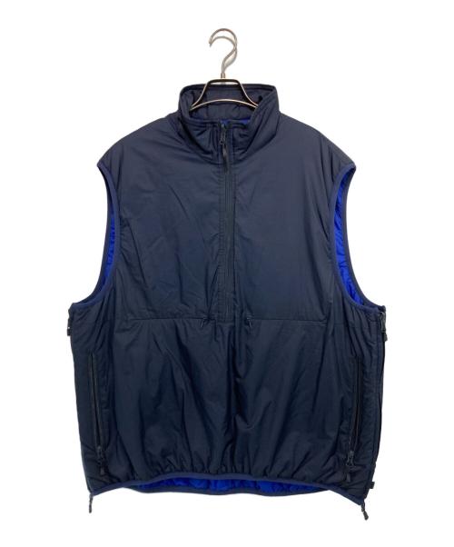 DAIWA PIER39（ダイワ ピア39）DAIWA PIER39 (ダイワ ピア39) TECH REVERSIBLE PULLOVER PUFF VEST ネイビー サイズ:Mの古着・服飾アイテム