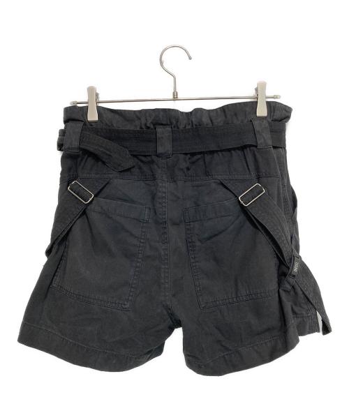 DIESEL（ディーゼル）DIESEL (ディーゼル) ボンテージショートパンツ ブラック サイズ:W25の古着・服飾アイテム