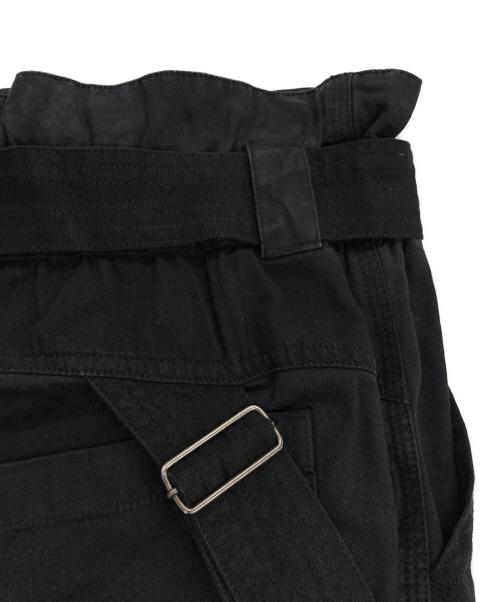 DIESEL（ディーゼル）DIESEL (ディーゼル) ボンテージショートパンツ ブラック サイズ:W25の古着・服飾アイテム