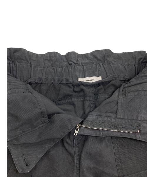 DIESEL（ディーゼル）DIESEL (ディーゼル) ボンテージショートパンツ ブラック サイズ:W25の古着・服飾アイテム