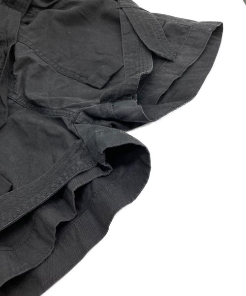 DIESEL（ディーゼル）DIESEL (ディーゼル) ボンテージショートパンツ ブラック サイズ:W25の古着・服飾アイテム