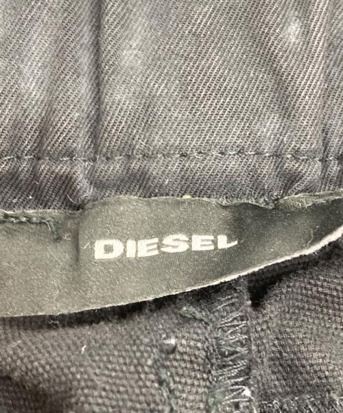 DIESEL（ディーゼル）DIESEL (ディーゼル) ボンテージショートパンツ ブラック サイズ:W25の古着・服飾アイテム