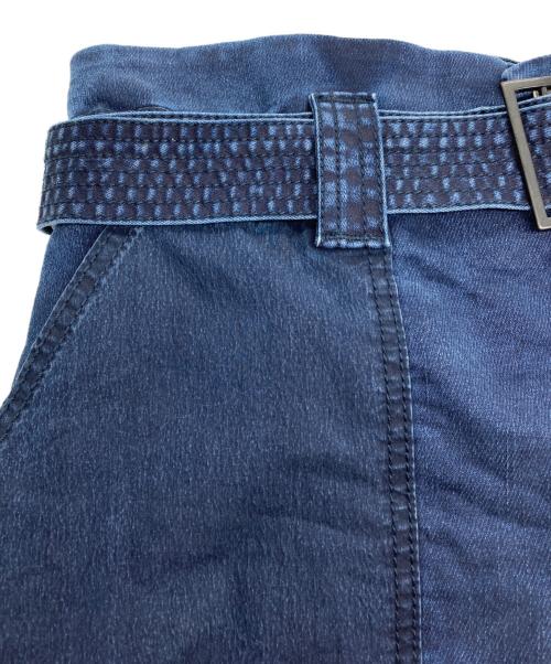 DIESEL（ディーゼル）DIESEL (ディーゼル) デニムボンテージショートパンツ インディゴ サイズ:25の古着・服飾アイテム
