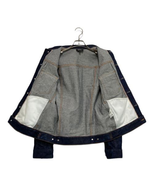 A.P.C.（アーペーセー）A.P.C. (アーペーセー) VESTE JEAN WORK/デニムワークジャケット インディゴ サイズ:Sの古着・服飾アイテム