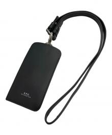 A.P.C.（アーペーセー）の古着「Phone Case/レザーネックポーチ」｜ブラック