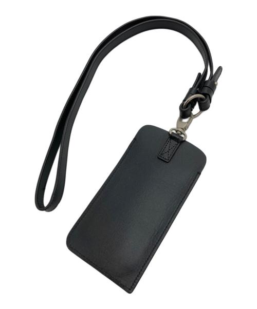 A.P.C.（アーペーセー）A.P.C. (アーペーセー) Phone Case/レザーネックポーチ ブラックの古着・服飾アイテム