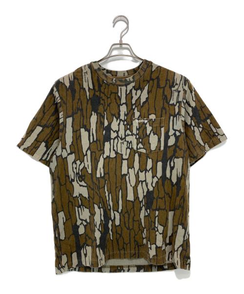 SUPREME（シュプリーム）SUPREME (シュプリーム) S/S Pocket Tee S/SポケットTｼｬﾂ カーキ サイズ:SIZE Sの古着・服飾アイテム