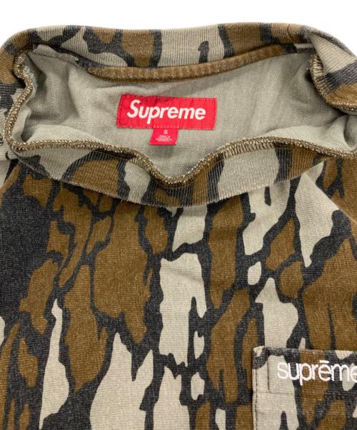 SUPREME（シュプリーム）SUPREME (シュプリーム) S/S Pocket Tee S/SポケットTｼｬﾂ カーキ サイズ:SIZE Sの古着・服飾アイテム