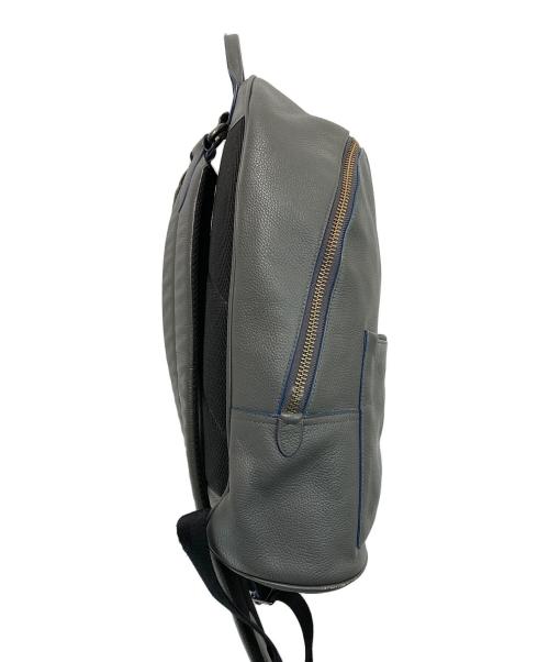 COACH（コーチ）COACH (コーチ) レザーリュック グレーの古着・服飾アイテム