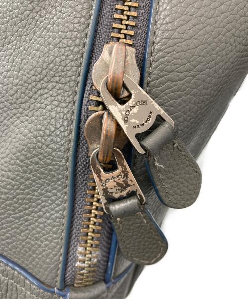 COACH（コーチ）COACH (コーチ) レザーリュック グレーの古着・服飾アイテム