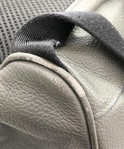 COACH（コーチ）COACH (コーチ) レザーリュック グレーの古着・服飾アイテム