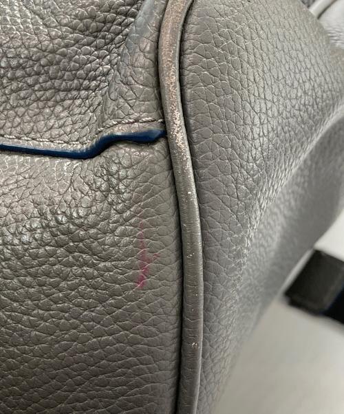 COACH（コーチ）COACH (コーチ) レザーリュック グレーの古着・服飾アイテム