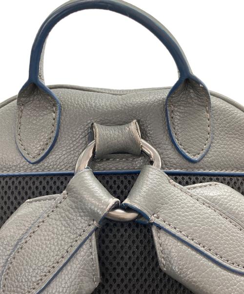 COACH（コーチ）COACH (コーチ) レザーリュック グレーの古着・服飾アイテム