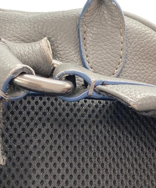 COACH（コーチ）COACH (コーチ) レザーリュック グレーの古着・服飾アイテム