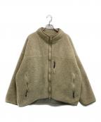 DEUXIEME CLASSEドゥーズィエム クラス）の古着「ボアブルゾン」｜ベージュ