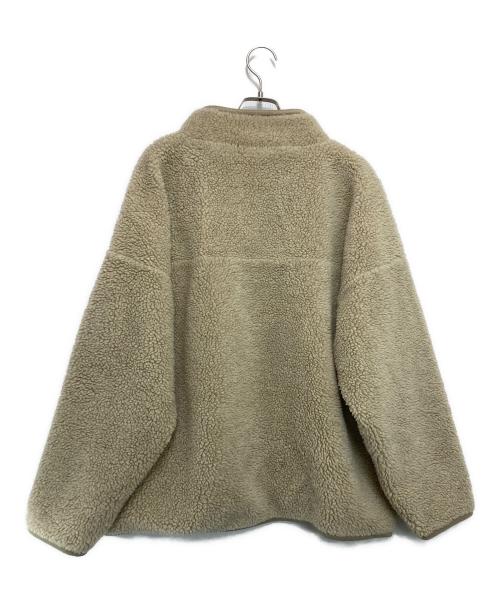 DEUXIEME CLASSE（ドゥーズィエム クラス）Deuxieme Classe (ドゥーズィエム クラス) ボアブルゾン ベージュ サイズ:-の古着・服飾アイテム