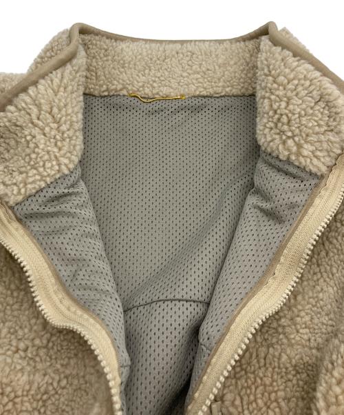 DEUXIEME CLASSE（ドゥーズィエム クラス）Deuxieme Classe (ドゥーズィエム クラス) ボアブルゾン ベージュ サイズ:-の古着・服飾アイテム