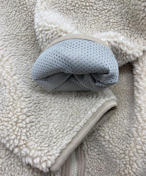 DEUXIEME CLASSE（ドゥーズィエム クラス）Deuxieme Classe (ドゥーズィエム クラス) ボアブルゾン ベージュ サイズ:-の古着・服飾アイテム