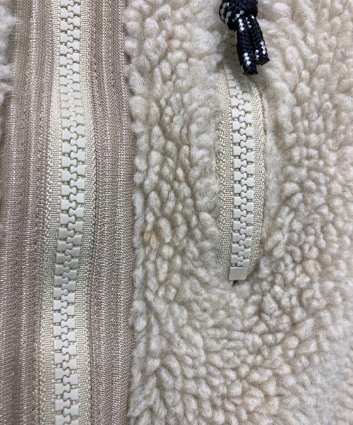 DEUXIEME CLASSE（ドゥーズィエム クラス）Deuxieme Classe (ドゥーズィエム クラス) ボアブルゾン ベージュ サイズ:-の古着・服飾アイテム