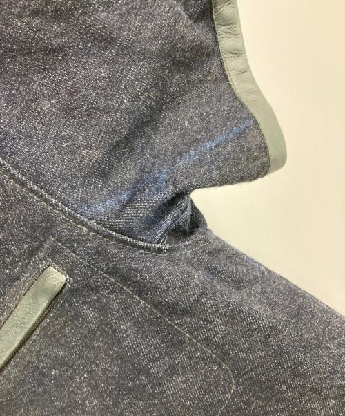 Schott（ショット）Schott (ショット) 半袖デニムtシャツ インディゴ サイズ:Sの古着・服飾アイテム