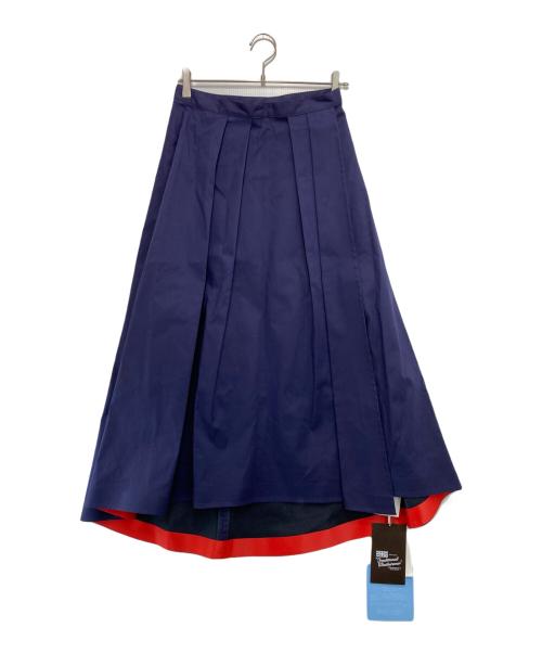 Traditional Weatherwear（トラディショナルウェザーウェア）Traditional Weatherwear (トラディショナルウェザーウェア) タックスカート ネイビー サイズ:S 未使用品の古着・服飾アイテム