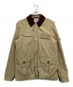 J.PRESSジェイプレス）の古着「ハンティングジャケット」｜ベージュ