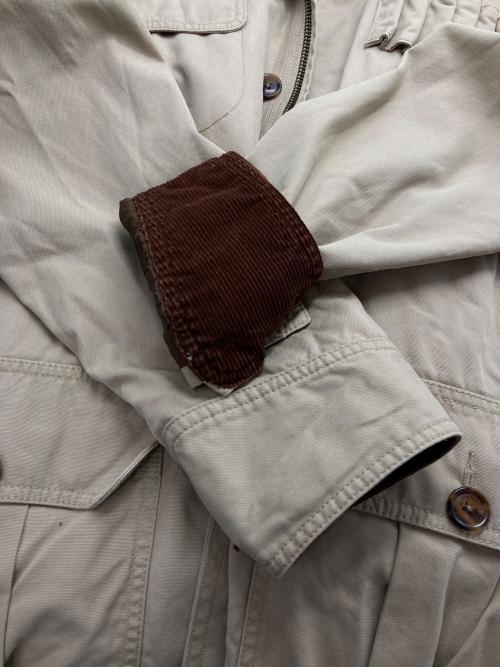 J.PRESS（ジェイプレス）J.PRESS (ジェイプレス) ハンティングジャケット ベージュ サイズ:Lの古着・服飾アイテム