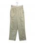 nonnotte（ノノット）の古着「Elastic Baggy Trousers Clear Heavy Broadcloth」｜アイボリー