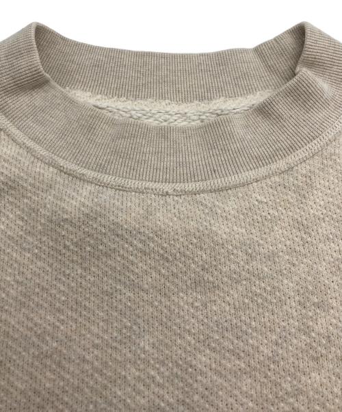 nonotte（ノンノッテ）nonotte (ノンノッテ) ボックスプルオーバースウェット ベージュ サイズ:3の古着・服飾アイテム