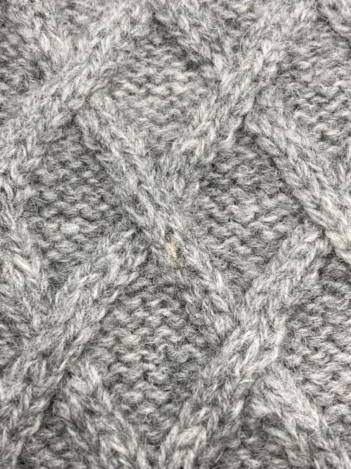 STEVEN ALAN（スティーブンアラン）STEVEN ALAN (スティーブンアラン) ケーブルニット グレー サイズ:不明の古着・服飾アイテム