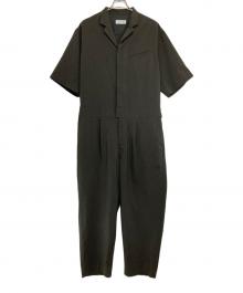Adam et Rope（アダム エ ロペ）の古着「RIRANCHA】接触冷感 Jump Suits オールインワン」｜カーキ
