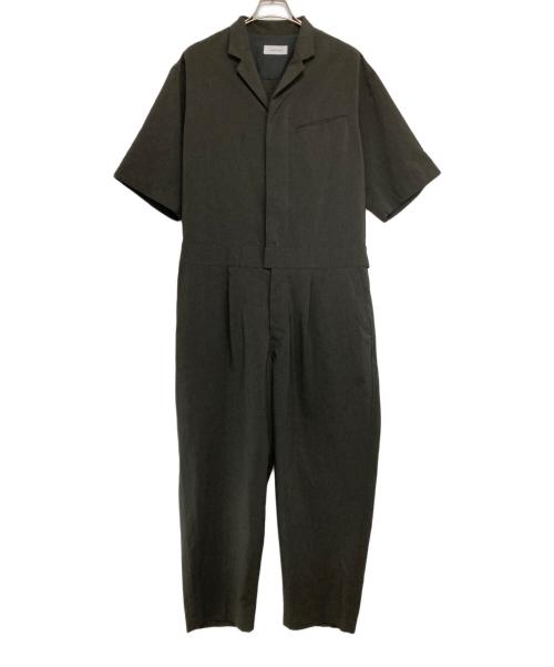 Adam et Rope（アダム エ ロペ）Adam et Rope (アダム エ ロペ) RIRANCHA】接触冷感 Jump Suits オールインワン カーキ サイズ:Lの古着・服飾アイテム