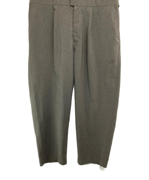 Adam et Rope（アダム エ ロペ）Adam et Rope (アダム エ ロペ) RIRANCHA】接触冷感 Jump Suits オールインワン カーキ サイズ:Lの古着・服飾アイテム