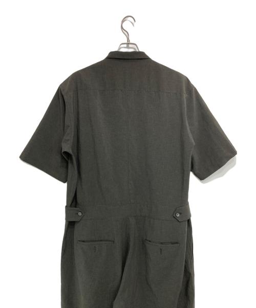Adam et Rope（アダム エ ロペ）Adam et Rope (アダム エ ロペ) RIRANCHA】接触冷感 Jump Suits オールインワン カーキ サイズ:Lの古着・服飾アイテム