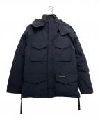 CANADA GOOSEカナダグース）の古着「KAMLOOPS PARKA/カムループス ダウンジャケット」｜ネイビー