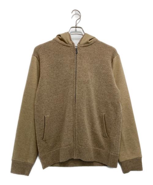 Charee Braver（チャーリーブレイバー）Charee Braver (チャーリーブレイバー) ニットパーカー ベージュ サイズ:2 未使用品の古着・服飾アイテム