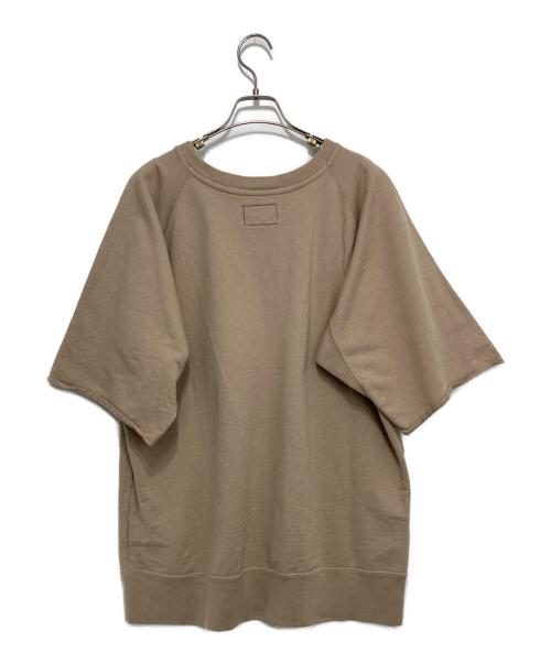 THE NORTH FACE（ザ ノース フェイス）THE NORTH FACE (ザ ノース フェイス) 10OZ H/S CREW NECK SWEAT TEE ベージュ サイズ:Ｍの古着・服飾アイテム