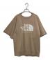 THE NORTH FACE（ザ ノース フェイス）の古着「10OZ H/S CREW NECK SWEAT TEE」｜ベージュ
