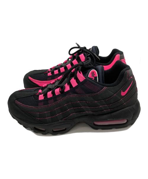 NIKE（ナイキ）NIKE (ナイキ) エアマックス95 ブラック×ピンク サイズ:US　8の古着・服飾アイテム
