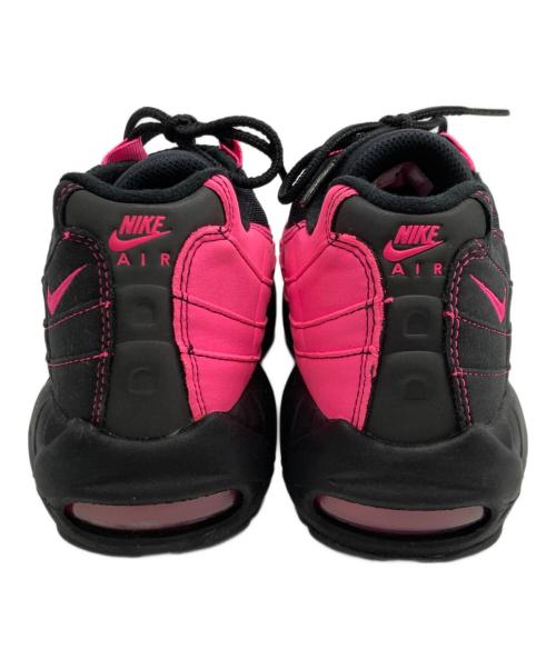 NIKE（ナイキ）NIKE (ナイキ) エアマックス95 ブラック×ピンク サイズ:US　8の古着・服飾アイテム